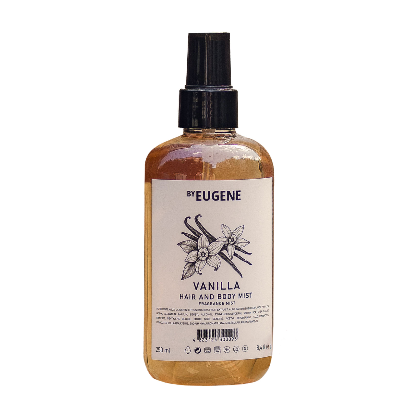 Парфумований міст для волосся та тіла by Eugene Vanilla Hair And Body Mist, 250 мл